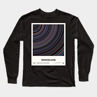 minimal_Nomadland Abstract Circular Movie Long Sleeve T-Shirt